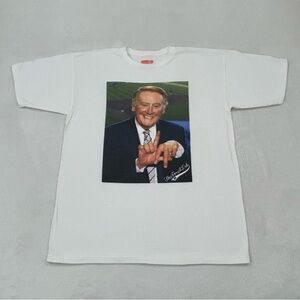 Los Angeles Dodgers Sports Broadcasting Legend Vin Scully Forest Lab Shirt Men L